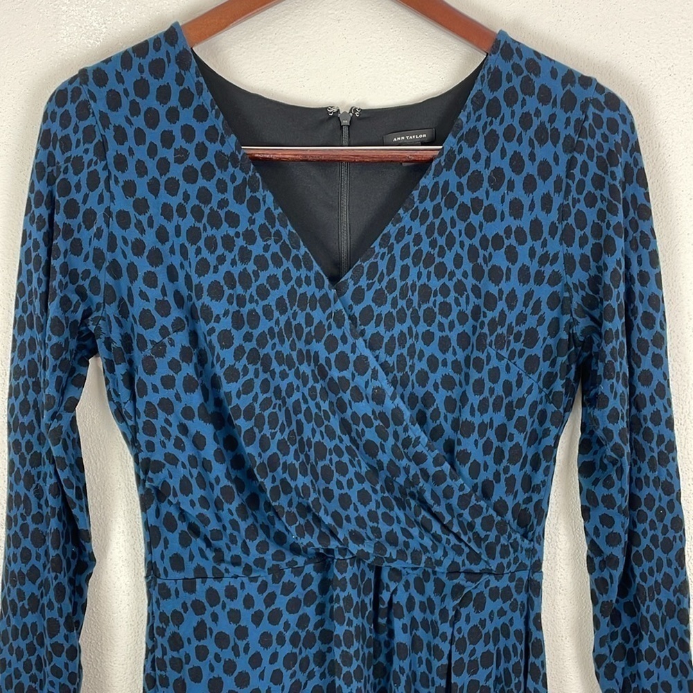 Ann Taylor Faux Wrap Dress - Picture 2 of 11